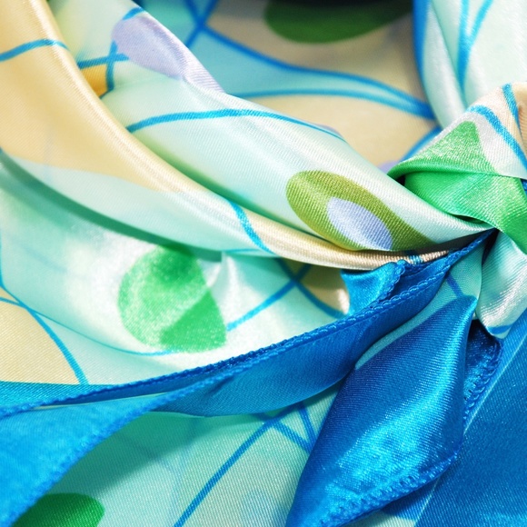 Aquatore Blue Pastel Scarf - Picture 2 of 3